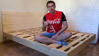 Парящая кровать своими руками. Floating bed, hand made