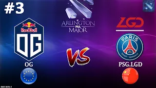 OG vs PSG.LGD #3 (BO3) PGL Arlington 2022