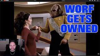 Honest Trailers Reaction - Star Trek: TNG | WORF GETS OWNED!