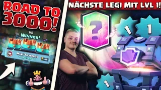 NÄCHSTE LEGENDARY MIT LEVEL 1! | SCHAFFT MAN SO DIE 3000 TROPHÄEN? | Clash Royale Deutsch