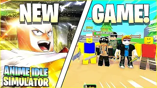 This NEW "AFK Mobile" Anime Roblox Game Is..😩 (Anime Idle Simulator)