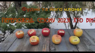 Фуджі та його клони.Урожай 2023р.Визначення найкращих.