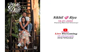 WEDDING LIVE STREAMING / Nikhil and Riya / IDO PHOTOGRAPHY /9947994361