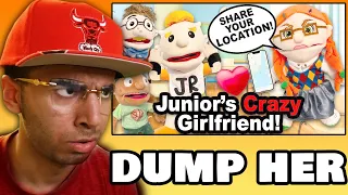 SML Movie: Junior's Crazy Girlfriend! | Reaction!