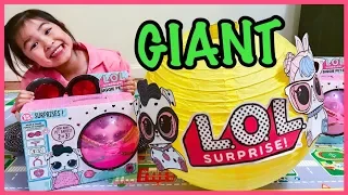 LOL Surprise SERIES 4 GIANT BALL & BIGGIE PETS Unboxing