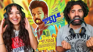 🇮🇳 Reacting to Whistle Podu Lyrical Video - Thalapathy Vijay 🔥The Greatest Of All Time |  (REACTION)