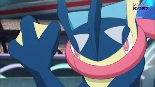 Ash Greninja Pokemon  battles AMV I feel Invincible