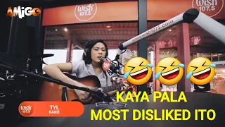 Kaya pala "MOST DISLIKED VIDEO" || Kakie pangilinan TYL Live on Wish 107.5