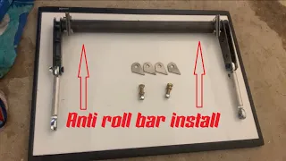 Anti roll bar build