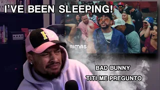 I WAS SLEEPING ON HIM! Bad Bunny - Tití Me Preguntó Official Video Un Verano Sin Ti [FIRST REACTION]