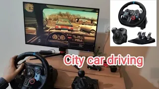City Car Driving with Logitech G29 - Real driving
