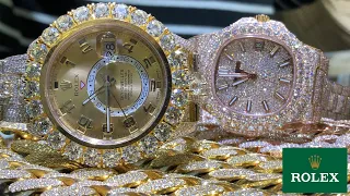 ELITES ROLEX ! Look At THE BEST DIAMOND ROLEX You Will EVER SEE !