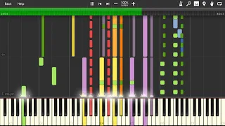 Perfect (Ed Sheeran) - Synthesia midi music