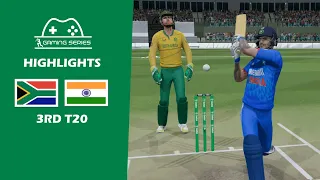 South Africa v India - 3rd T20 2024 | Newlands Cricket Ground (Cape Town) | Gaming Series