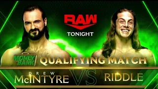 Drew McIntyre vs Matt Riddle - WWE Raw 21/06/21 en Español