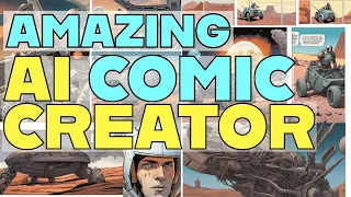 This FREE AI Comic Book Creator is Incredible!