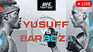 UFC Fight Night: Yusuff vs. Barboza | LIVE STREAM | MMA FIGHT COMPANION | UFC Vegas 81