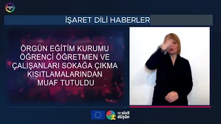 İŞARET DİLİ HABERLER 05 02 2021