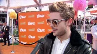 Zac Efron on "The Lorax" Premiere Red Carpet - Celebs.com