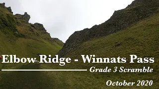 Elbow Ridge - Winnats Pass - Grade 3 Scramble - 4K - October 2020