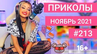 😂 ЛУЧШИЕ ПРИКОЛЫ НОЯБРЬ 2021 | Я РЖАЛ ДО СЛЕЗ | Выпуск №213