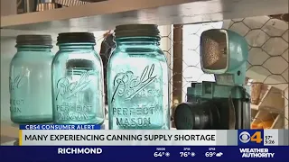 Canning supply shortage