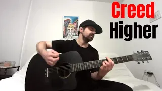 Higher - Creed [Acoustic Cover by Joel Goguen]