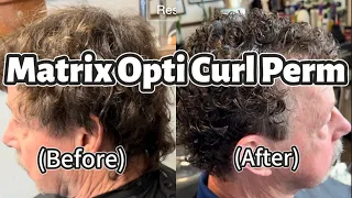 How I do A Matrix Opti Curl Perm 👍👍😊