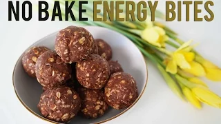 Healthy No Bake Recipe - Energy Bites | ANN LE