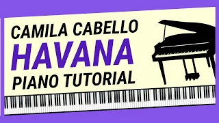 How To Play "HAVANA" -  Piano Tutorial (Camila Cabello)