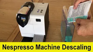 How to descale your Delonghi Nespresso Lattissima coffee machine