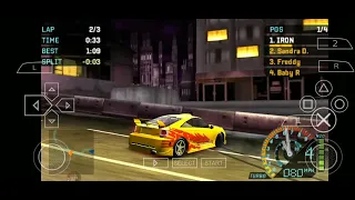 need for speed underground RIVALS ppsspp