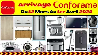 Catalogue CONFORAMA FRANCE 🔥 Du 12 Mars Au 1er Avril 2024 🔥 Nouvel Arrivage