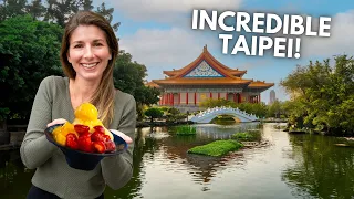 Incredible 24 Hours in TAIPEI, TAIWAN - First Impressions, Food, & MORE  🇹🇼