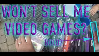 SELLER DOESN'T WANT TO SELL ME VIDEO GAMES? BOLO DVDS? #ebay  #reseller #videogames  #toys #vintage