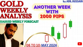 FOREX GOLD WEEKLY ANALYSIS ||xauusd weekly forecast 06 to 10-MAY 2024