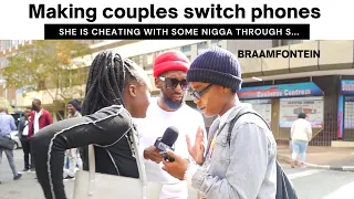 NiyaThembana Na? Ep101 | Making couples switch phones| BRAAM| It was a once off thing |Loyalty test