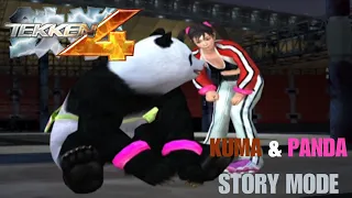 The Iron Claw of Bears - Tekken 4, Kuma & Panda in Story Mode (PS2)