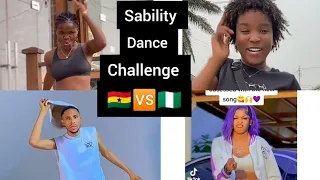 Ghana 🇬🇭 vs 🇳🇬 Nigeria sability dance challenge by Ayra starr