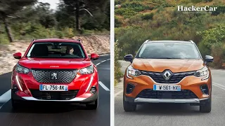Comparativa: ¿Peugeot 2008 o Renault Captur?