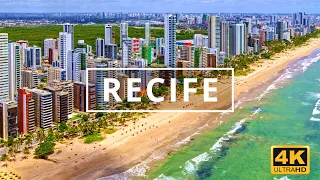 Recife, Brazil 🇧🇷 | 4K Drone Footage