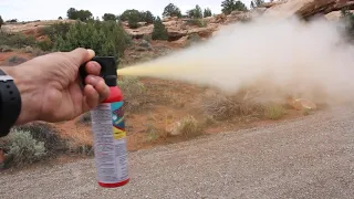 Bear Spray is NOT a toy!! (Counter Assault Bear Deterrent)
