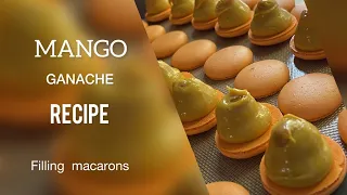 MANGO GANACHE RECIPE!! 🧡MACARONS FILLING 🧡MACARON 🧡МАНГО ГАНАШ РЕЦЕПТ!! МАКАРОН 🧡НАЧИНКА