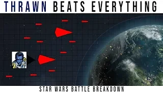 How THRAWN did the impossible at the BATTLE OF UKIO | Star Wars Battle Breakdown