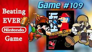 Wrecking Crew arrives on the NES | Wrecking Crew | Game #109