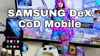 CoD Mobile en SAMSUNG DeX | Samsung s21