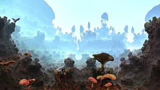 The Mushroom Field | AMBIENT FOCUS music | 8 hours