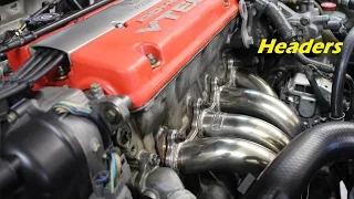 Honda Prelude "The Lude" Build Ep. 21 - Headers (Extractors)