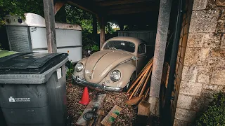 SUPER RARE 1950S Beetle Sat For Over a Decade DRIVEWAY Finds F500 Race car!! BMW isetta| IMSTOKZE 🇬🇧