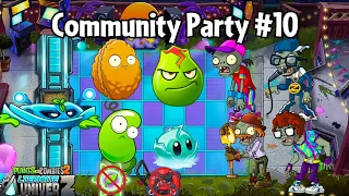 PVZ 2 AltverZ Community Party - Step 10 PFless Mowerless